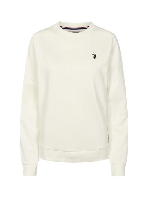 U.S. POLO ASSN. Sweatshirt 'UWAdele'  sort / hvid