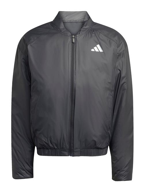 ADIDAS SPORTSWEAR Sportsjakke 'ESS HOLIDAY'  sort / sølv
