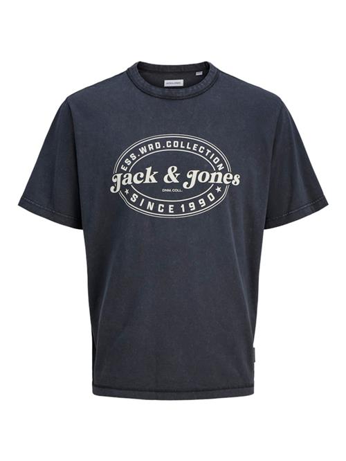 JACK & JONES Bluser & t-shirts 'JJEDover'  sort / hvid