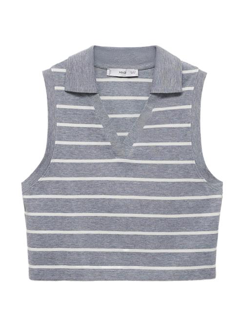 MANGO Overdel 'POLA-H'  opal / hvid