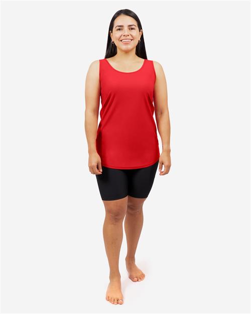 Vigga Fitted Maroon Top - Extra Length