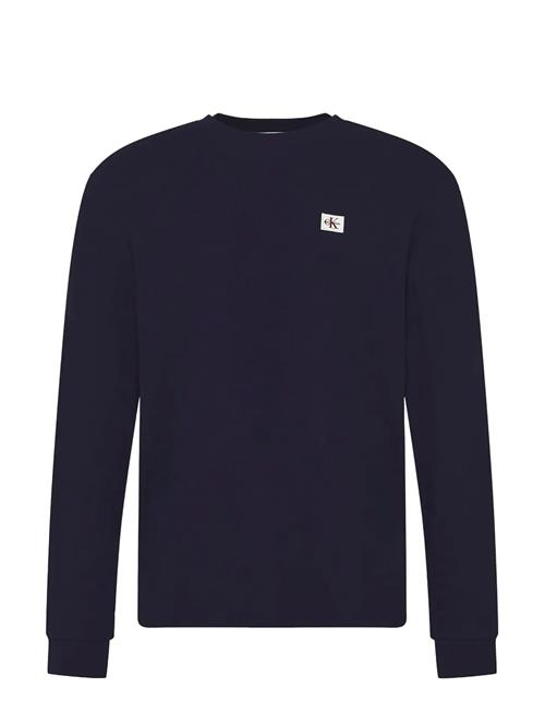 Calvin Klein Jeans | Ls Waffle Badge Crewnk Tee | L