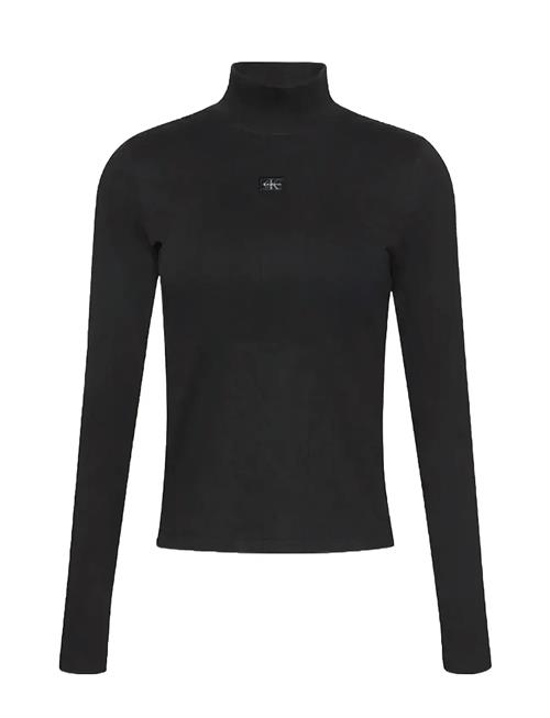 Calvin Klein Jeans | Ls Woven Label Turtleneck | M