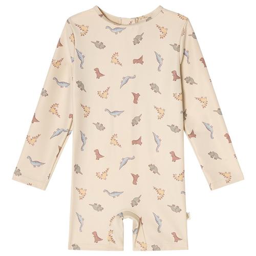 Buddy & Hope Billie UV-dragt Dinosaur 62/68 cm  Hvid Dyr 62/68 cm  unisex