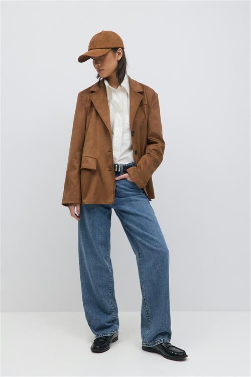 Gina Tricot - Baggy jeans - Baggy & loose jeans - Blå - 34 - Dame