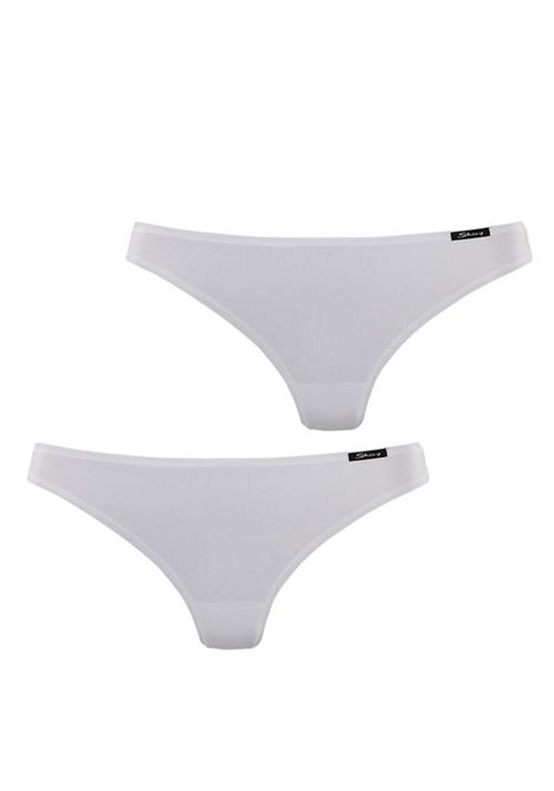 Skiny String ' Cotton Advantage '  hvid