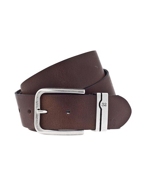 MUSTANG Bælte  choko / sølv
