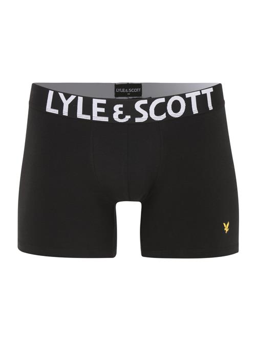 Lyle & Scott Boksershorts 'Daniel'  sort / hvid