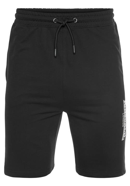 LONSDALE Bukser 'Fringford'  sort / hvid