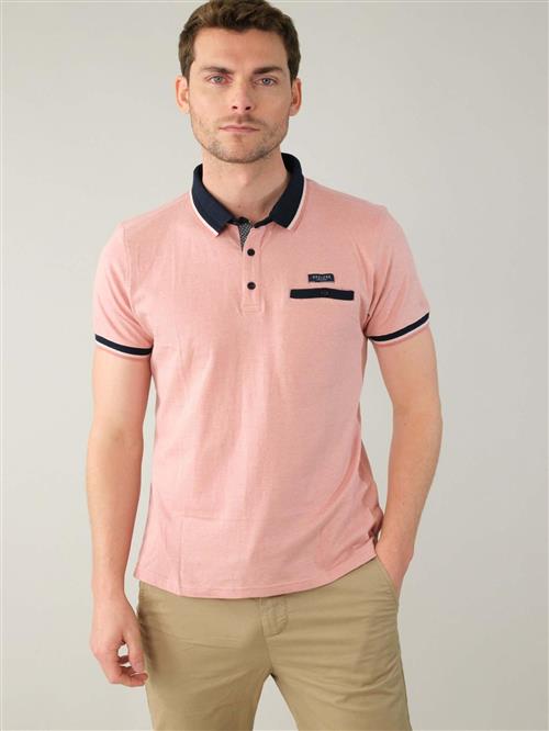 Deeluxe Bluser & t-shirts 'Drexler'  navy / lyserød / hvid