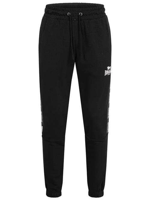 LONSDALE Sportsbukser 'Grutness'  sort / hvid