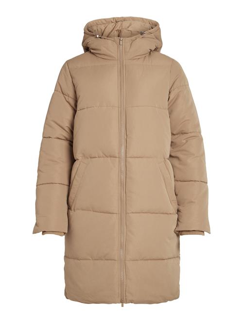 VILA Vinterfrakke  lysebrun