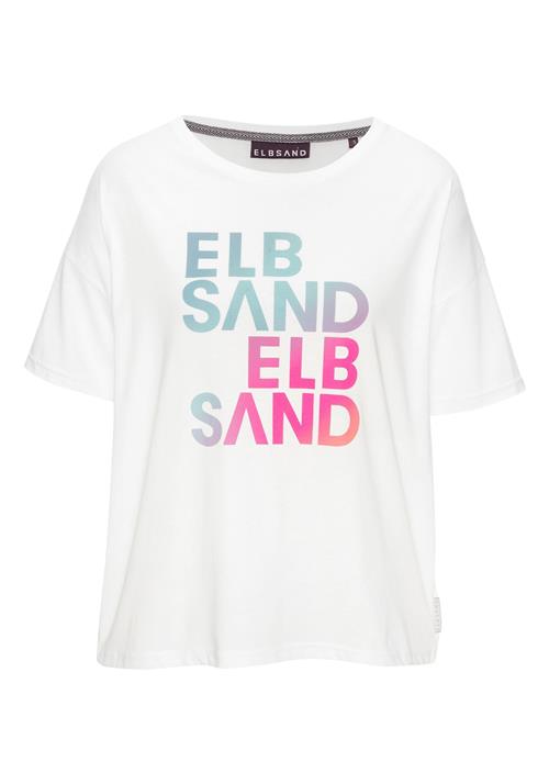 Elbsand Shirts  lyseblå / pink / hvid