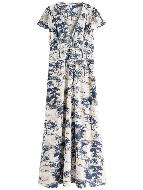 Next Sommerkjole  ecru / sand / blå