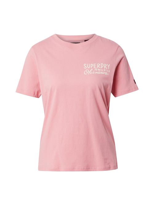 Superdry & Co Shirts 'TOKYO'  lyseblå / lys pink / brandrød / hvid