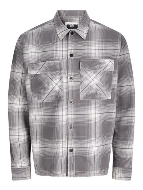 Jack & Jones Junior Skjorte 'CHARLIE CHECK'  grå