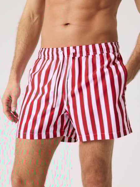 Björn Borg Borg Print Swim Shorts Rød, S