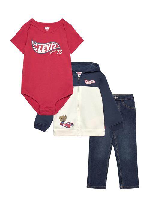 Levi's | Levi's® Bodysuit, Zip Hoodie And Jeans 3-Piece Set | 80