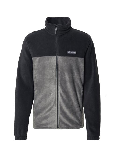 COLUMBIA Funktionsfleecejakke 'Steens Mountain'  grå / sort