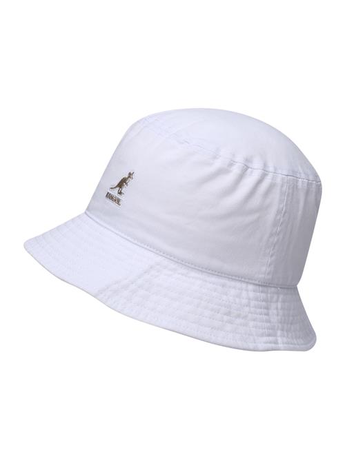 KANGOL Hat  brun / hvid