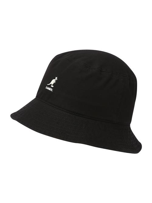 KANGOL Hat  sort / hvid