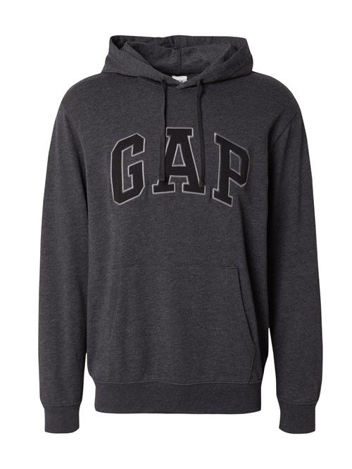 GAP Sweatshirt 'HERITAGE'  grå / antracit / sort