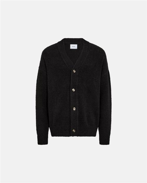 Cardigan "chen" | Bomuld | Sort