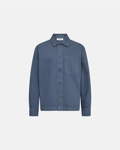 Overshirt ´armstrong´ | 100 Bomuld | Blå