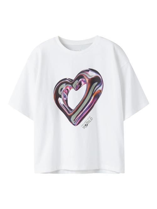 NAME IT T-shirt Donela Bright White
