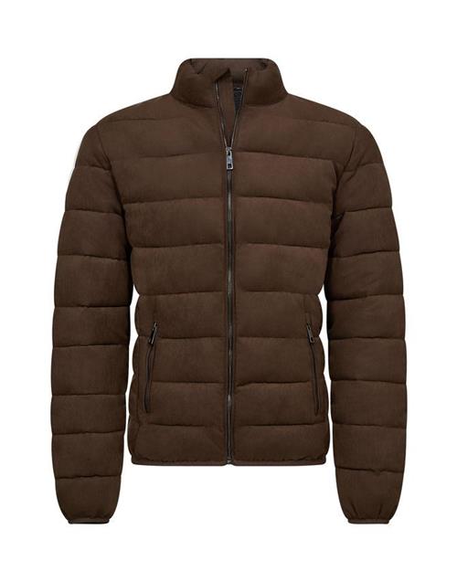 Jacket fake suede modern fit