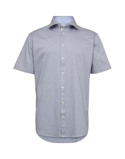 Knitted modfit shirt s/s