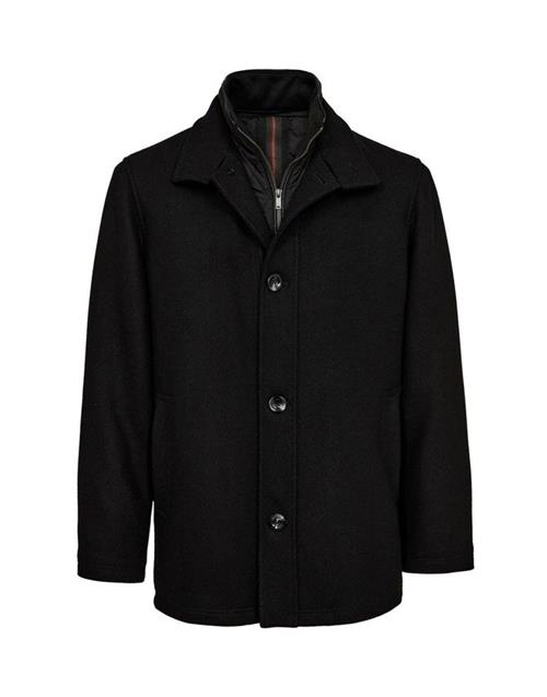 Mens wool jacket regular fit