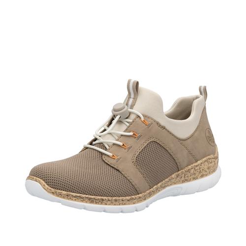 Rieker Slip On  kit / mørkebeige / brokade