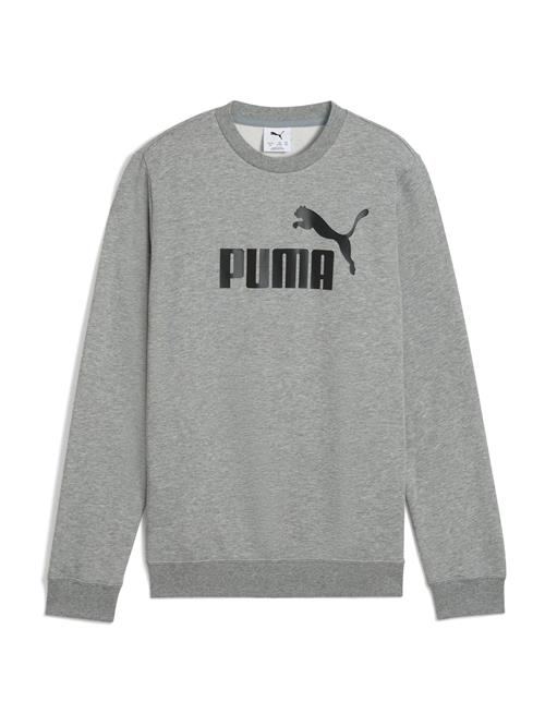 PUMA Sweatshirt 'ESS No. 1'  grå-meleret / sort