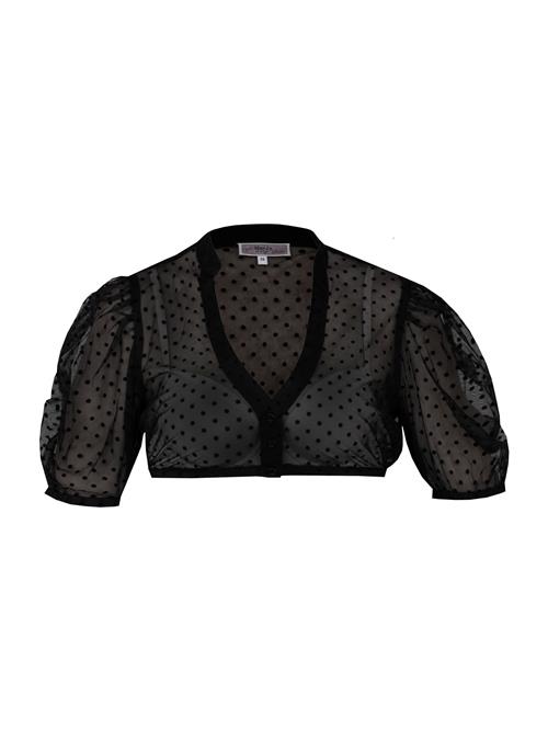 MARJO Dirdnl-bluse 'Zeitlarn'  sort