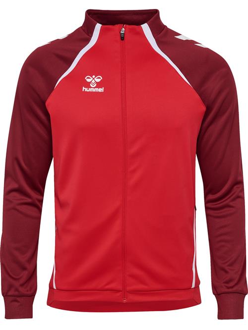 Hummel Træningsjakke 'Lead 2.0'  rød / mørkerød / hvid