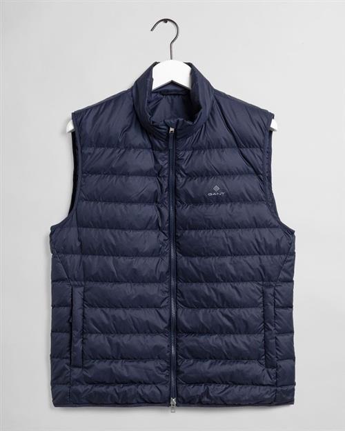 LIGHT DOWN GILET EVENING BLUE