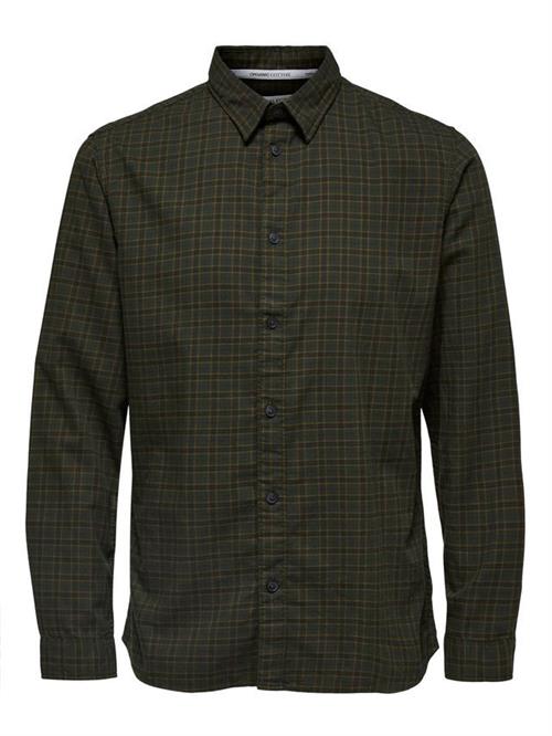 SLHSLIMISAC SHIRT LS CHECK W CAMP