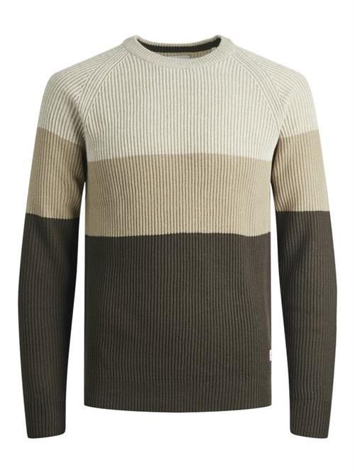JJPANNEL KNIT CREW NECK PRE