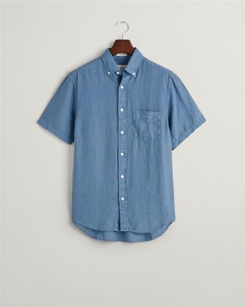 REG GMNT DYED LINEN SS SHIRT