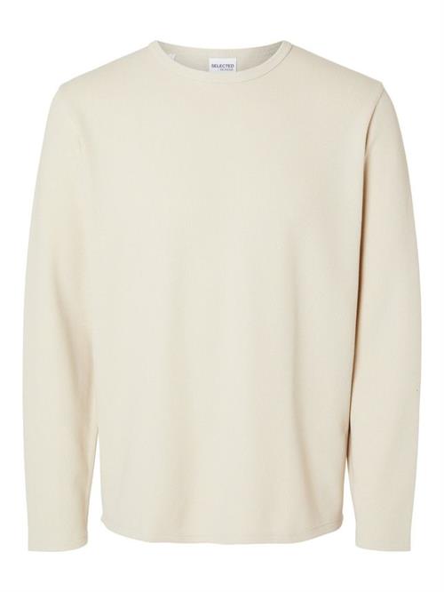 SLHFINLEY WAFFLE LS O-NECK TEE NOOS