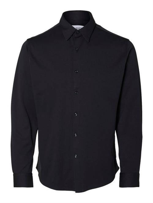 SLHSLIM-JERSEY SHIRT LS NOOS