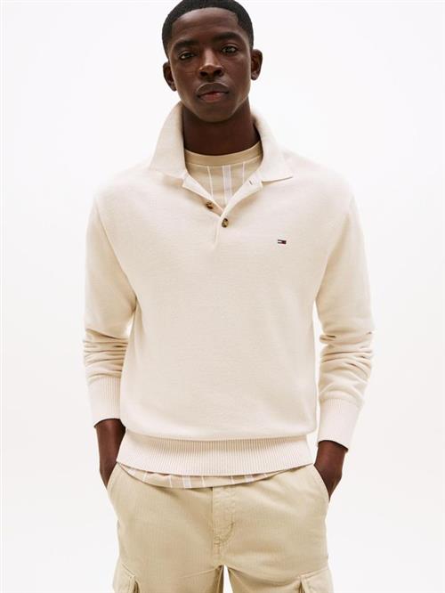 TJM SLIM ESSENTIAL POLO SWEATER
