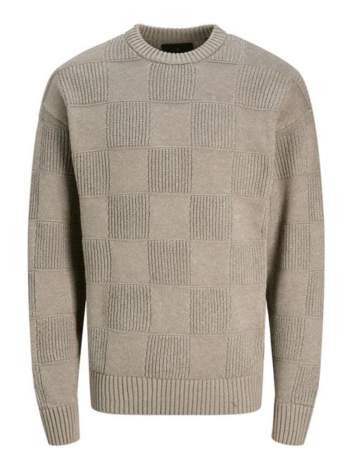 JPRBLAPEETO PATTERN KNIT CREW NECK