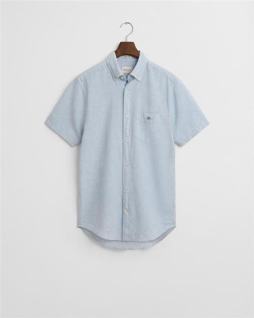 REG COTTON LINEN SS SHIRT