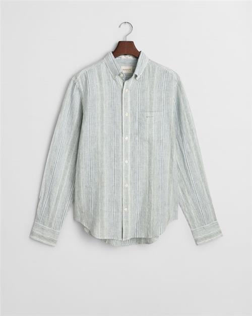REG LINEN STRIPE SHIRT