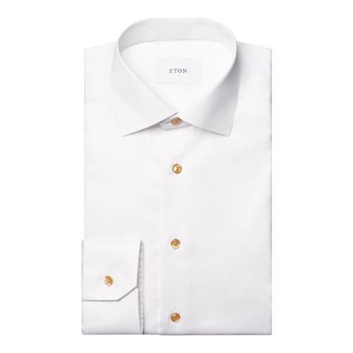 Solid Signature Twill Beige Effect Shirt