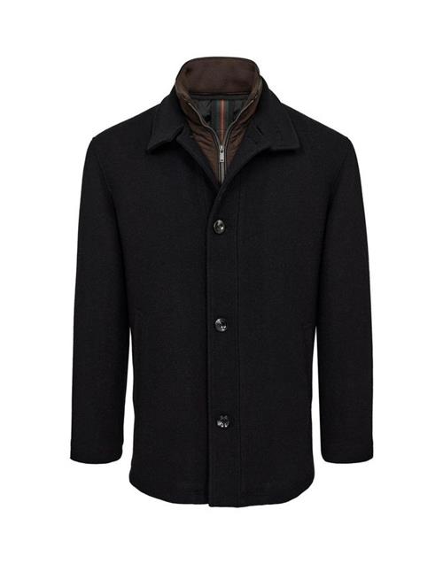 Mens wool jacket regular fit