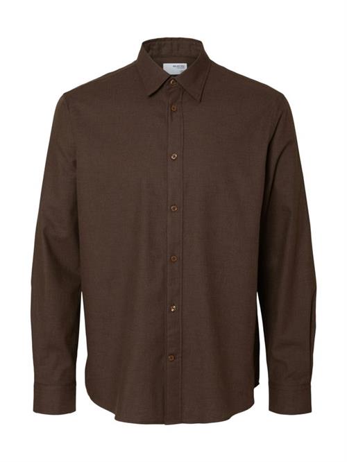 SLHREGCHASE MELANGE LS SHIRT