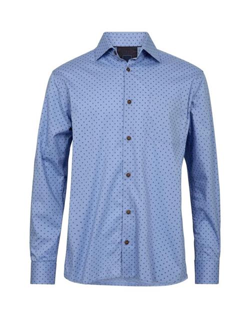 Mens knitted shirt l/s